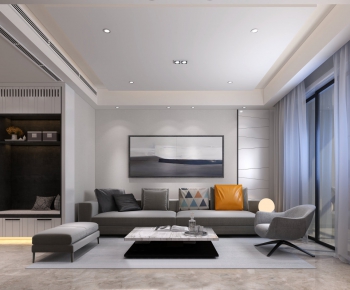 Modern A Living Room-ID:400496251