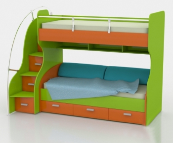Modern Child's Bed-ID:619776629