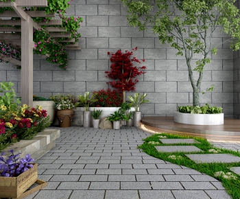 Modern Garden Landscape-ID:527294871