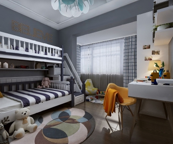 Modern Children's Room-ID:744225444