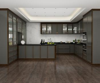 Chinese Style Kitchen Cabinet-ID:145296296
