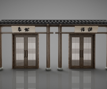 New Chinese Style Door-ID:780285364