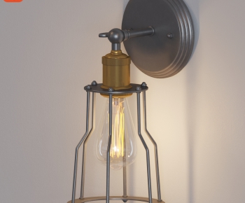 Industrial Style Wall Lamp-ID:563642285