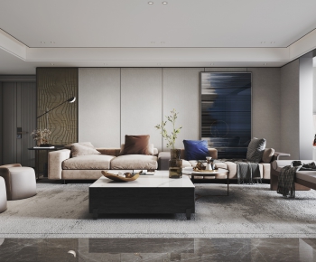 Modern A Living Room-ID:134299397