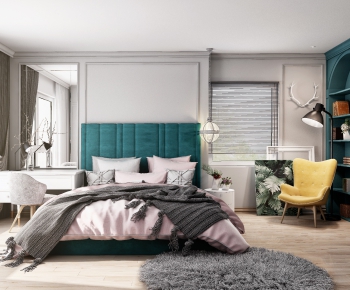 Nordic Style Bedroom-ID:620508854