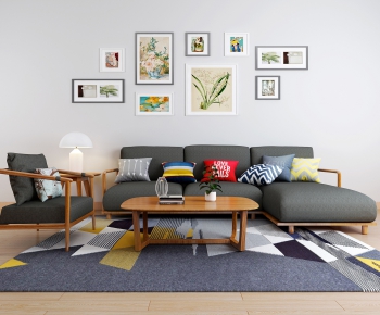 Nordic Style Sofa Combination-ID:222798767