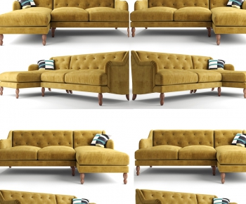 Simple European Style Multi Person Sofa-ID:889957188