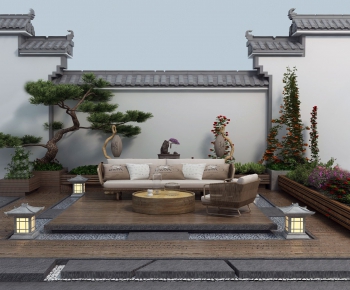 New Chinese Style Garden-ID:814641738