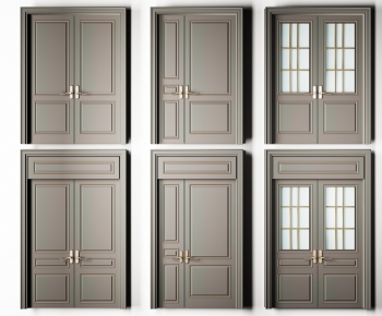 Modern Double Door-ID:680443343