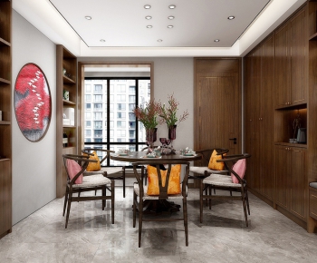 New Chinese Style Dining Room-ID:561514968