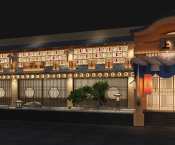 Japanese Style Facade Element-ID:881212924
