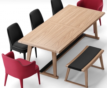 Modern Dining Table And Chairs-ID:891897916