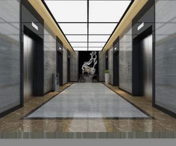 Modern Elevator Hall-ID:463165255