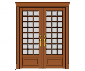 Modern Double Door-ID:254106182