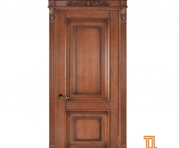European Style Solid Wood Door-ID:727802951