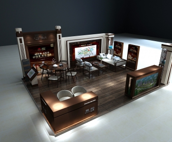 New Chinese Style Exhibition Hall-ID:939305117