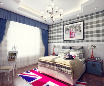 American Style Boy's Room And Son's Room-ID:533788564