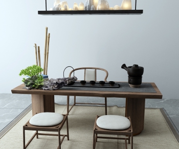 New Chinese Style Tea Tables And Chairs-ID:176059442