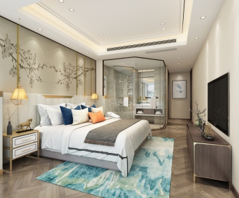 New Chinese Style Guest Room-ID:586338859