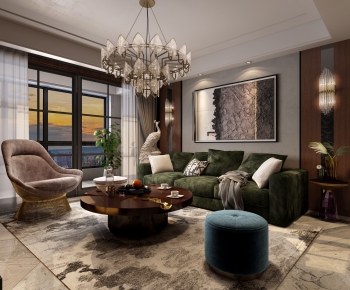 Post Modern Style A Living Room-ID:844392327