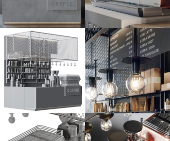 Industrial Style Counter Bar-ID:859233676