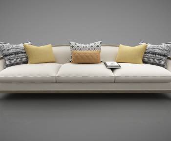 Modern Three-seat Sofa-ID:692471388