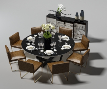 Modern Dining Table And Chairs-ID:183667641