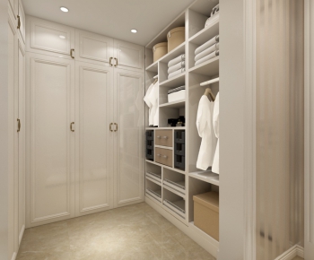 Simple European Style Clothes Storage Area-ID:339524661