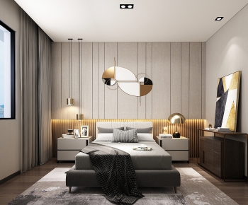 Modern Bedroom-ID:696150176