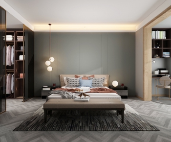 Modern Bedroom-ID:464906987