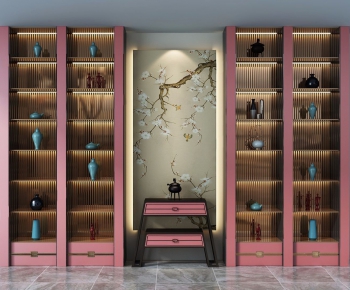 New Chinese Style Bookcase-ID:631694592