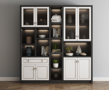 New Chinese Style Bookcase-ID:447804561