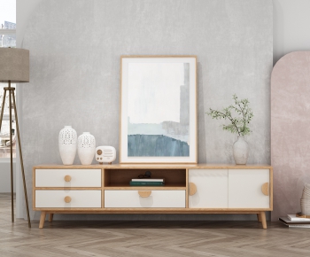 Nordic Style TV Cabinet-ID:945372425