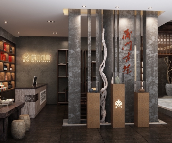New Chinese Style Retail Stores-ID:483285398