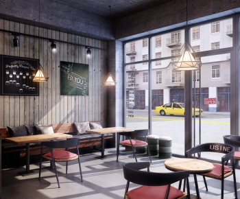 Industrial Style Cafe-ID:246371995