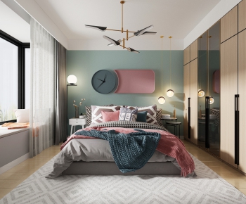 Nordic Style Bedroom-ID:671827672