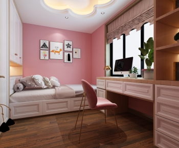 Nordic Style Girl's Room Daughter's Room-ID:515224533