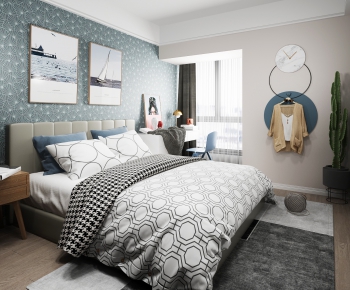Nordic Style Bedroom-ID:110046375
