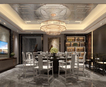 New Chinese Style Dining Room-ID:172037599