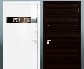 Modern Solid Wood Door-ID:559280326