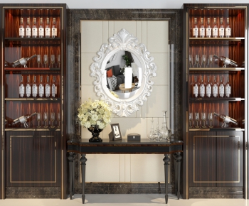 European Style Wine Cabinet-ID:171887798