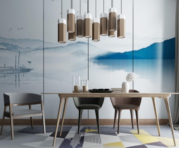 Modern Dining Table And Chairs-ID:290001385