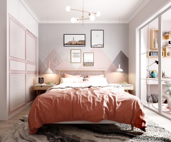 Nordic Style Girl's Room Daughter's Room-ID:794325135