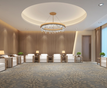 New Chinese Style Meeting Room-ID:882912596