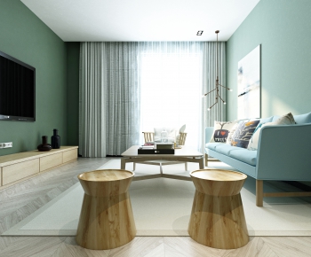 Nordic Style A Living Room-ID:211333533