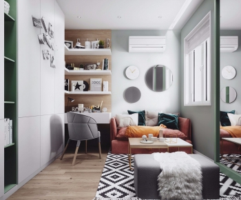 Nordic Style Study Space-ID:810308618
