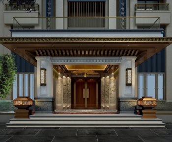 Chinese Style Facade Element-ID:202920396
