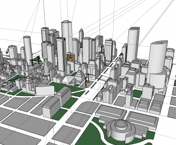 Modern Architectural Bird's-eye View Planning-ID:856753773