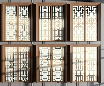 New Chinese Style Door-ID:876990893