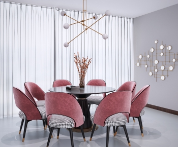 Modern Dining Table And Chairs-ID:345359938